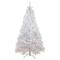 7ft. Pre-Lit Flocked Artificial Christmas Tree, Clear Lights